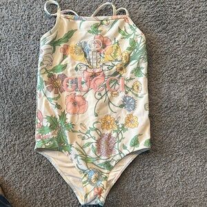 Gucci Floral Swimsuit